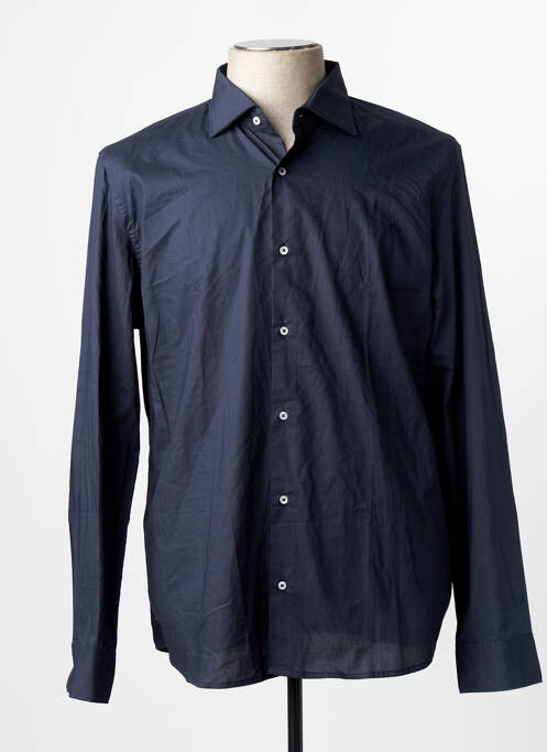 Cămașă cu mâneci lungi albastru MANGO homme