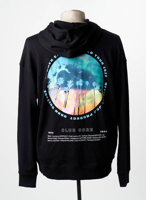 Hanorac cu glugă mâneci lungi mâneci lungi negru JACK & JONES homme