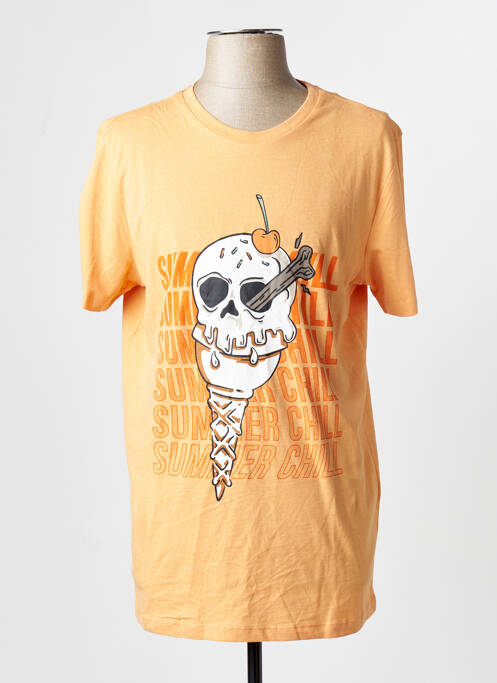 Tricou portocaliu JACK & JONES homme