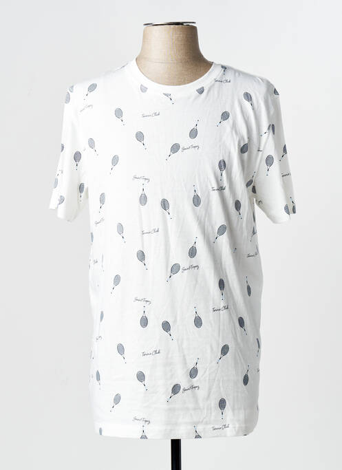 Tricou alb JACK & JONES homme