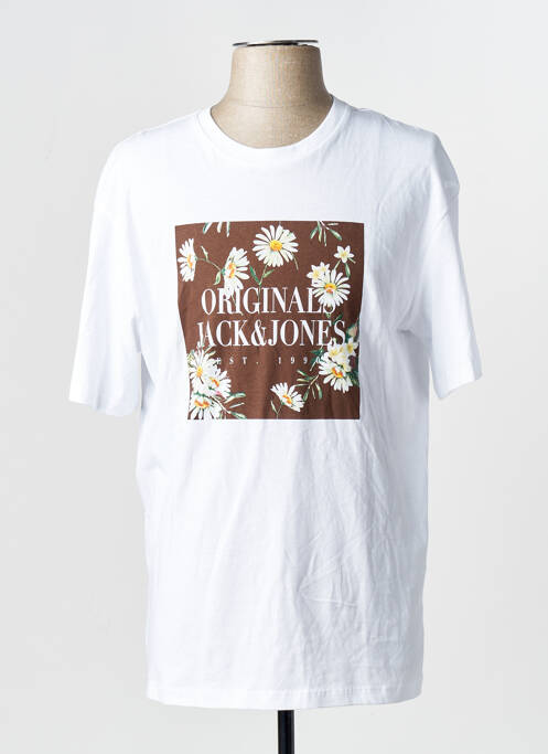 Tricou alb JACK & JONES homme