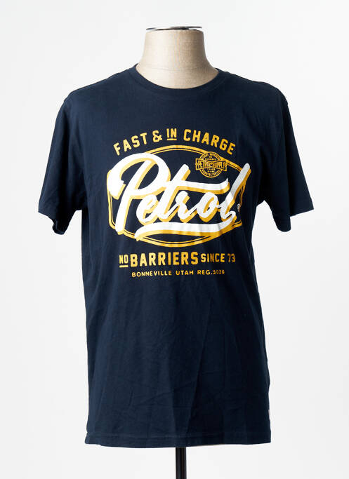 Tricou albastru PETROL INDUSTRIES homme