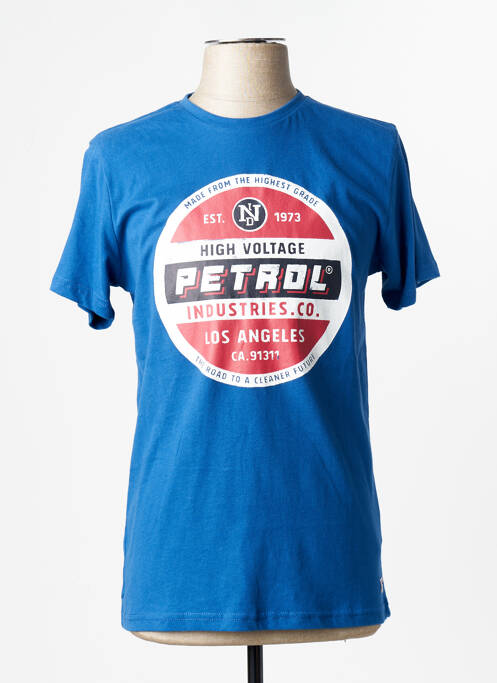 Tricou albastru PETROL INDUSTRIES homme
