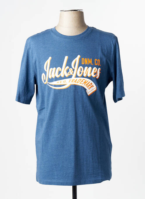 Tricou albastru JACK & JONES homme