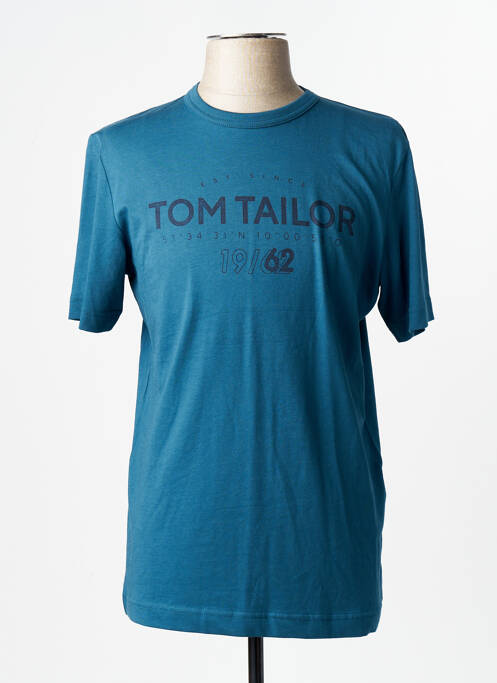 Tricou albastru TOM TAILOR homme