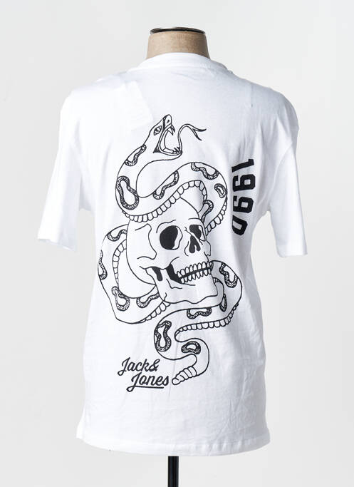 Tricou alb JACK & JONES homme