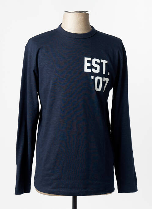 Tricou albastru TOM TAILOR homme