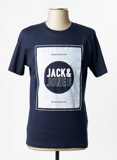 Tricou albastru JACK & JONES homme
