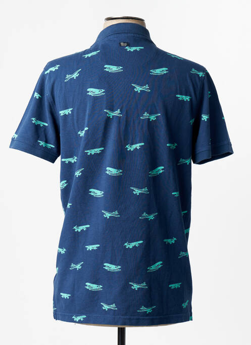 Polo albastru PETROL INDUSTRIES homme