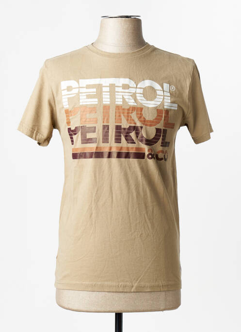 Tricou bej PETROL INDUSTRIES homme