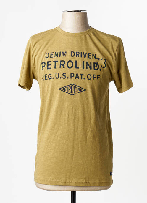 Tricou verde PETROL INDUSTRIES homme