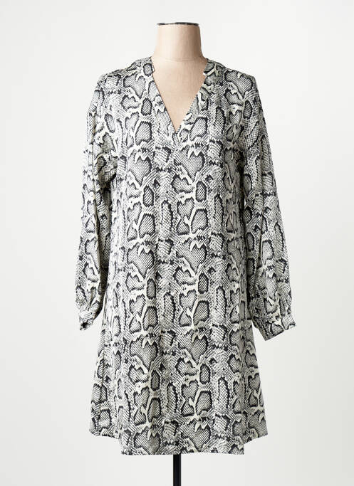 Rochie midi guler în v gri VERO MODA femme