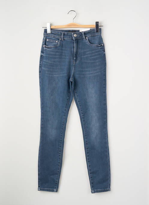 Blugi skinny talie înaltă talie înaltă albastru ONLY femme