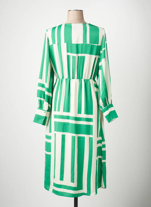 Rochie lungă mâneci lungi verde VERO MODA femme
