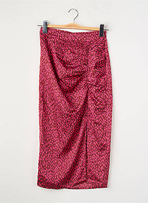 Fustă midi roz VILA femme