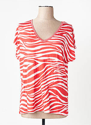 Tricou mâneci scurte mâneci scurte roz VERO MODA femeie