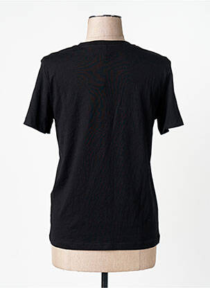 Tricou guler rotund mâneci scurte negru ONLY femeie
