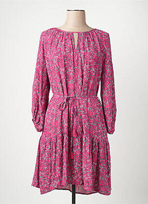 Rochie midi roz ONLY femeie