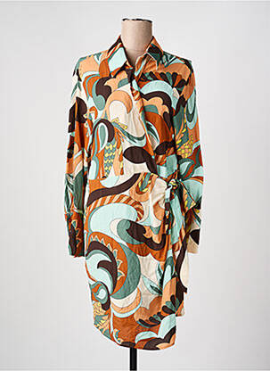 Rochie scurtă verde MANGO femeie