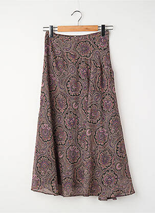 Fustă lungă violet MANGO femme