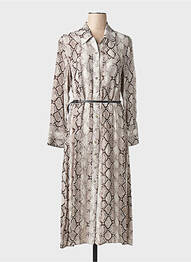 Rochie lungă maro MANGO femme