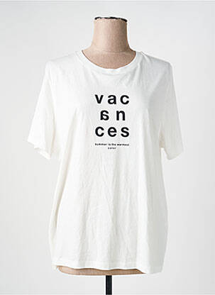 Tricou alb OPUS femeie