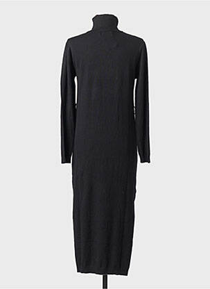 Rochie lungă negru MANGO femeie