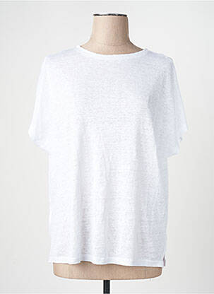 Tricou alb MANGO femeie