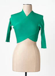Pulover verde MANGO femme
