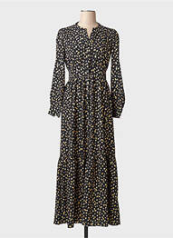 Rochie lungă negru MOLLY BRACKEN femeie