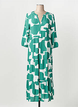Rochie lungă verde STREET ONE femeie