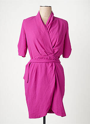 Rochie scurtă violet MORGAN femeie