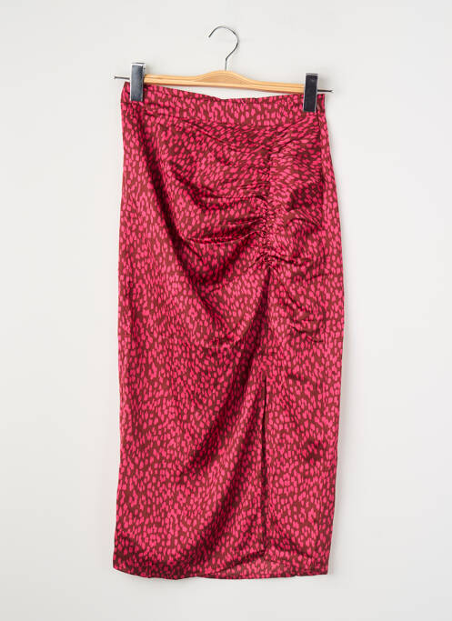 Fustă midi roz VILA femme