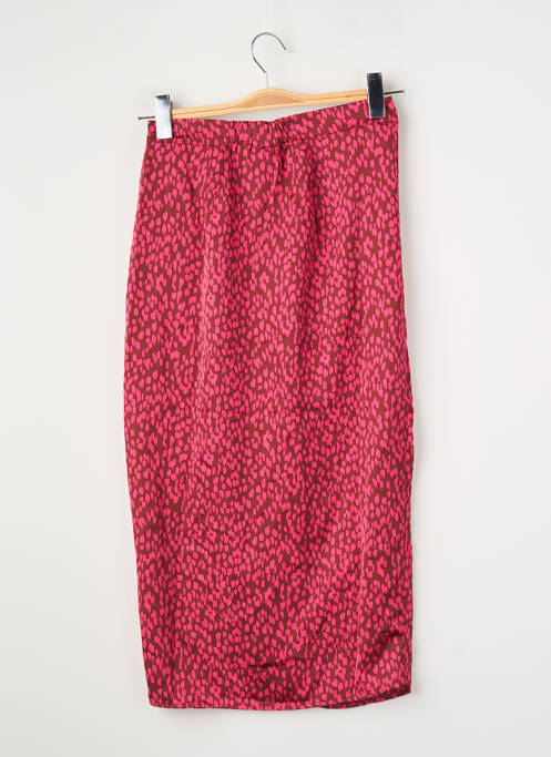 Fustă midi roz VILA femme