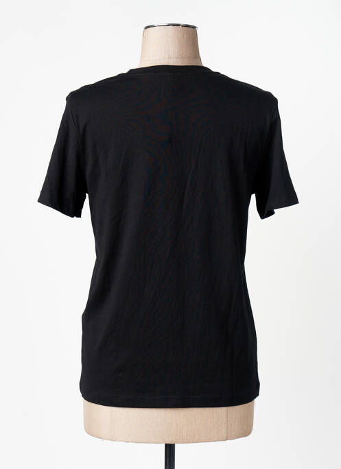 Tricou guler rotund mâneci scurte negru ONLY femme