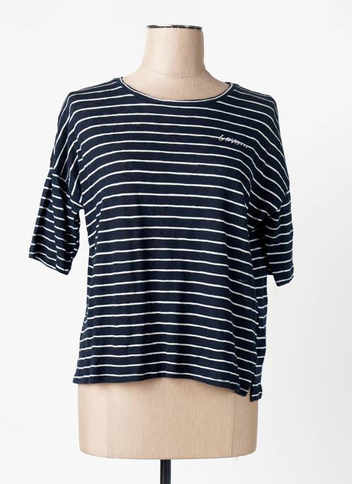 Tricou albastru ZABAIONE femme