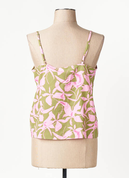 Top guler în v verde VILA femme