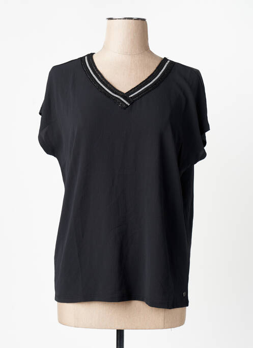 Tricou negru GARCIA femme