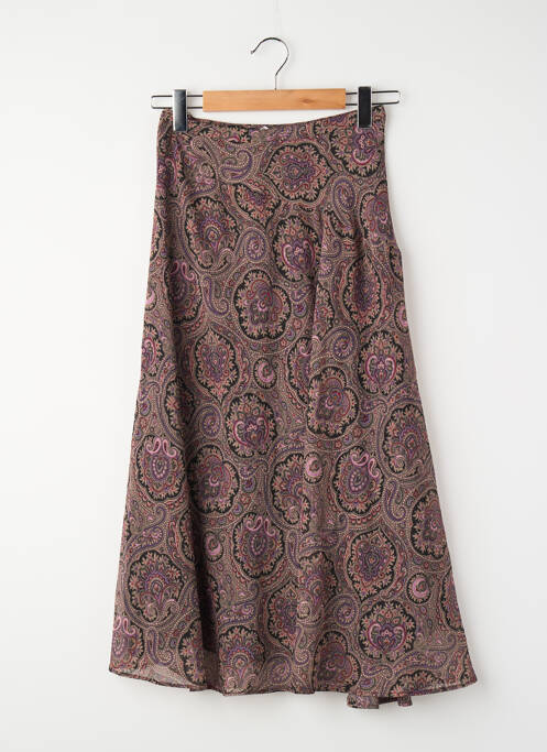 Fustă lungă violet MANGO femme