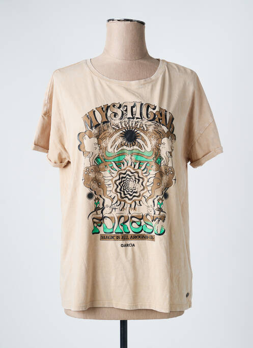 Tricou bej GARCIA femme