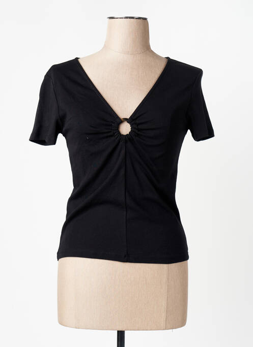 Tricou negru MANGO femme