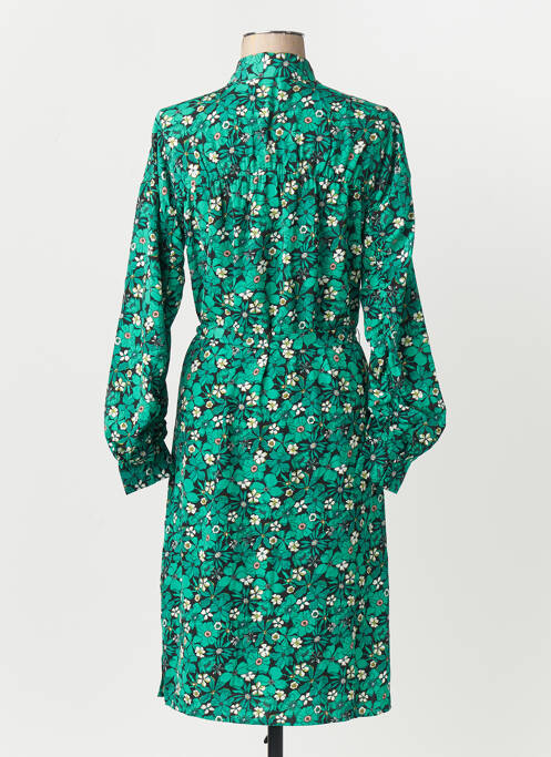 Rochie lungă mâneci 3/4 verde ONLY femme