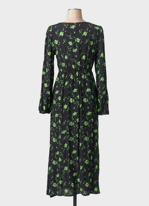 Rochie lungă guler în v negru JACQUELINE DE YONG femme