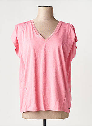 Tricou roz GARCIA femme