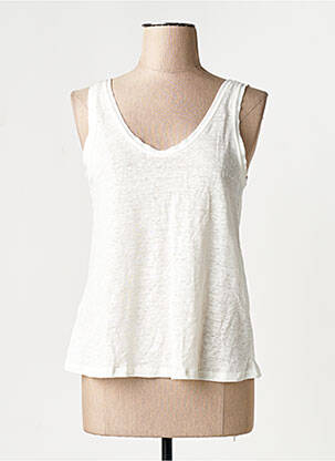 Maiou alb MANGO femme