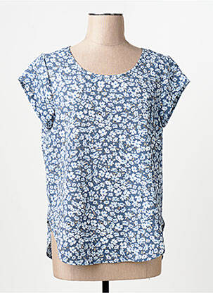 Cămașă mâneci scurte mâneci scurte albastru ONLY femme