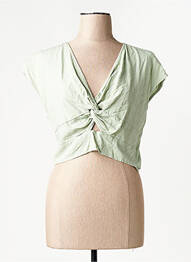 Tricou croială dreaptă verde VERO MODA femme