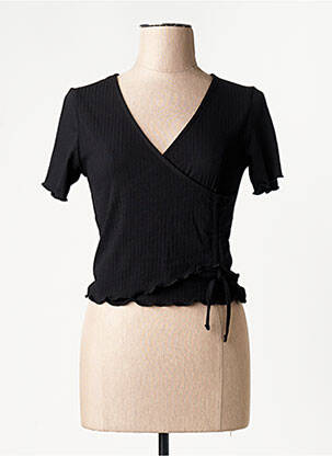 Tricou negru HAILYS femeie