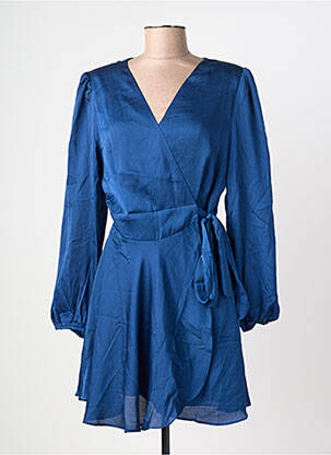 Rochie scurtă albastru MANGO femeie