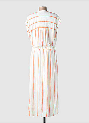 Rochie lungă alb TOM TAILOR femeie